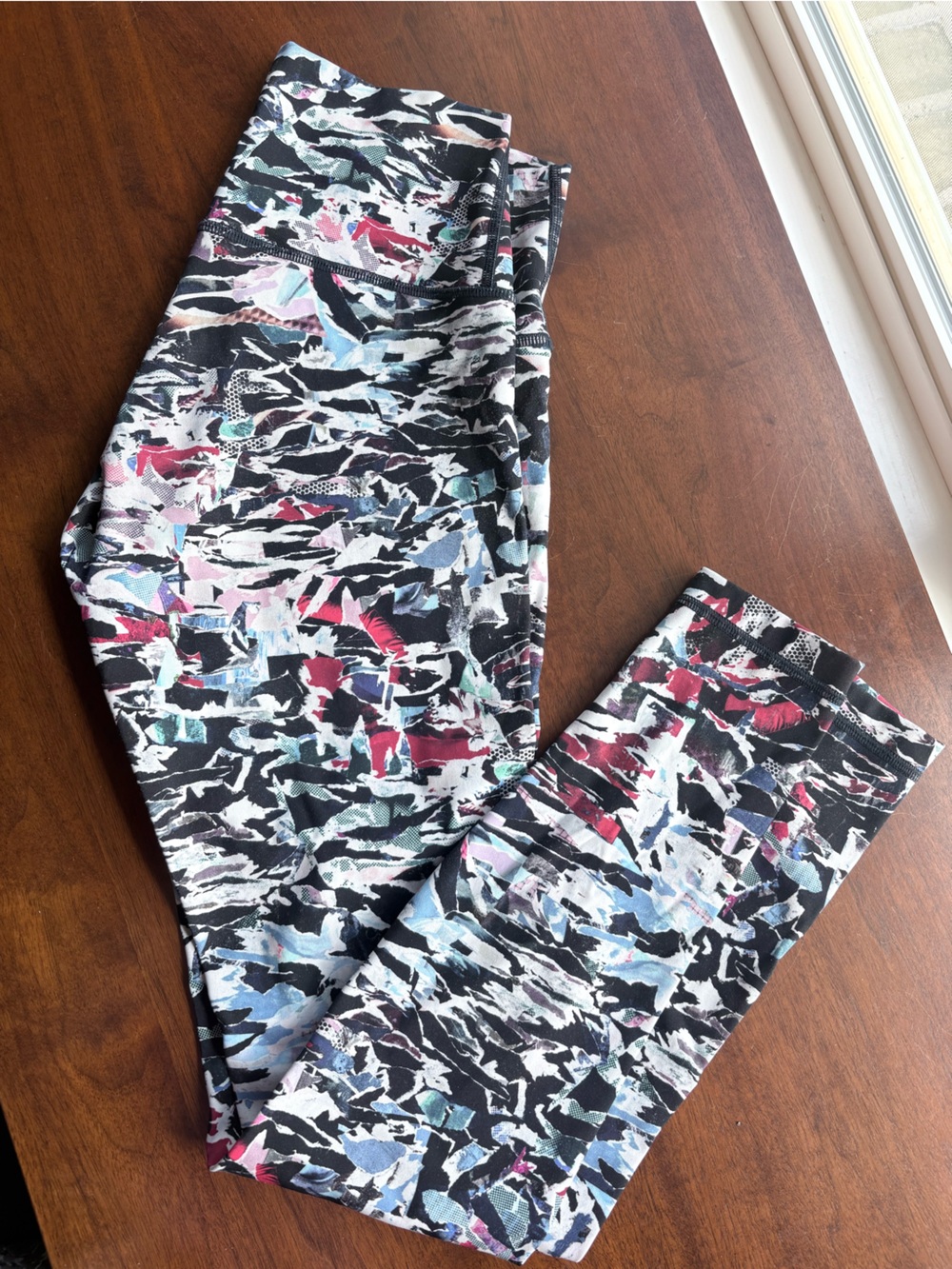 Lululemon Align Leggings Abstract Print Multicolor Size 6
